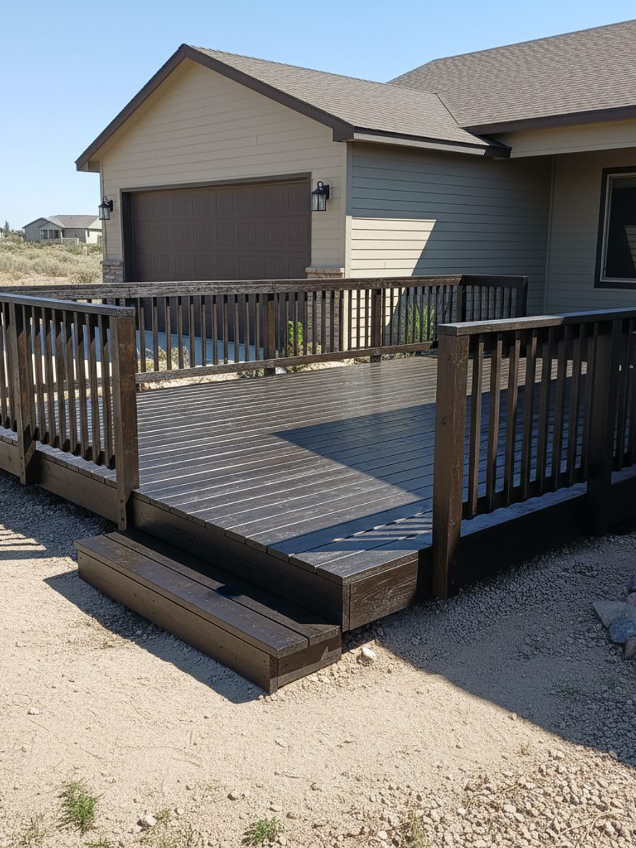 Composite Decking completed by Majestic Deck Solutions in North Las Vegas, NV